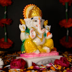 Load image into Gallery viewer, Mangalkari Lord Ganesha Ji Idol
