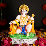 Load image into Gallery viewer, White Marble Hanuman Ji Idol
